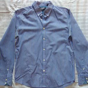 Ben Sherman XL Striped Long Sleeve Button Down